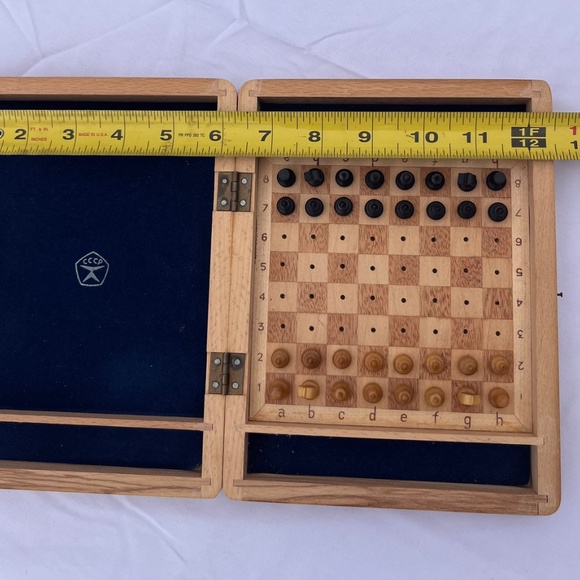 Vintage Soviet Union Wooden Travel Set | Complete - Picture 9 of 13